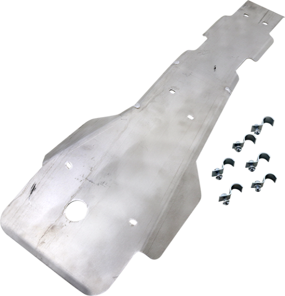 MOOSE RACING Placă de protecție integrală argintie, 1, nordicamoto.ro