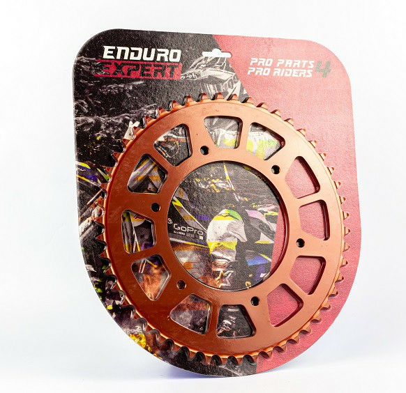 Pinion spate KTM / Husqvarna / Husaberg '90-'24 Aluminiu RACING orange (50 dinti) JTR897.50 Enduro Expert 89750ROEE-0