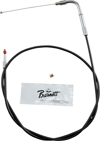 Black Vinyl Throttle/idle Cable Black Standard, 1, nordicamoto.ro