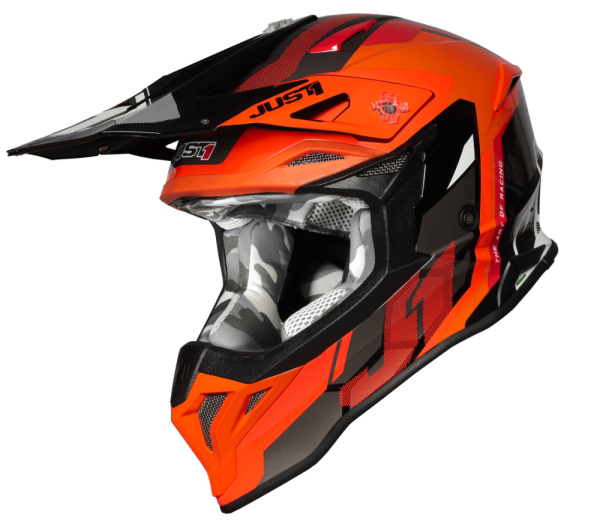 Casca JUST1 J39 Reactor Fluo Orange-Black