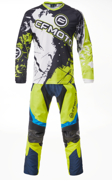 TRICOU RIDING MX/ENDURO CFMOTO D – NEGRU/VERDE, 9, nordicamoto.ro