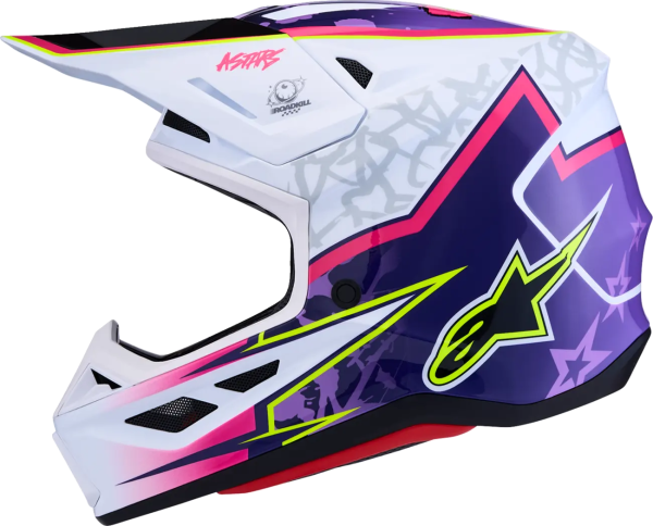 Casca Alpinestars S-M7 Blaster Mov/Roz/Alb XS, 4, nordicamoto.ro