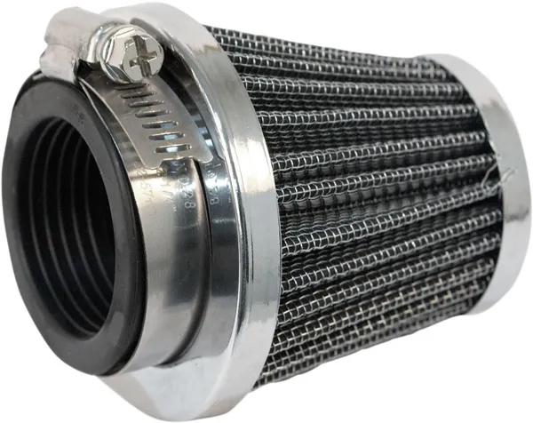 Clamp-on Pod Air Filter Chrome