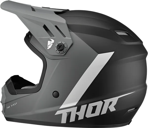 Youth Sector Chev Helmet Black, Gray L, 3, nordicamoto.ro