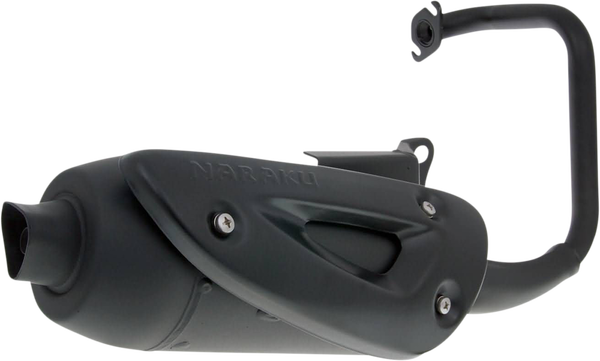 Naraku Traffic Full Exhaust System Black, 1, nordicamoto.ro