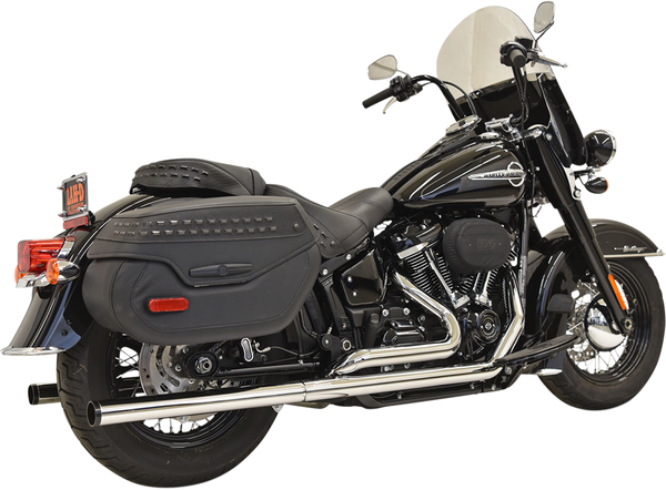 2:2 Dual Exhaust System Chrome, 1, nordicamoto.ro