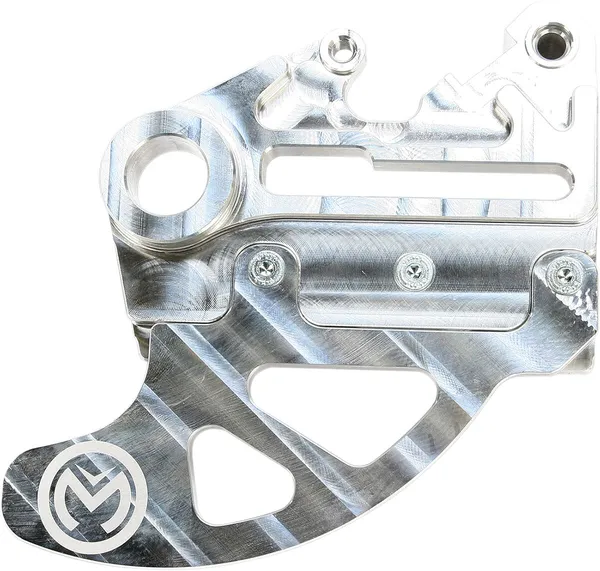 MOOSE RACING Pro Shark Fin Disc Protector With Brake Carrier Silver -0