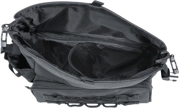 Hoodrat Universal Swing Arm Bag Black, 5, nordicamoto.ro