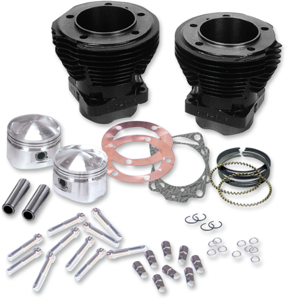 3-5/8(r) Big Bore Cylinder And Piston Kit Black, 1, nordicamoto.ro