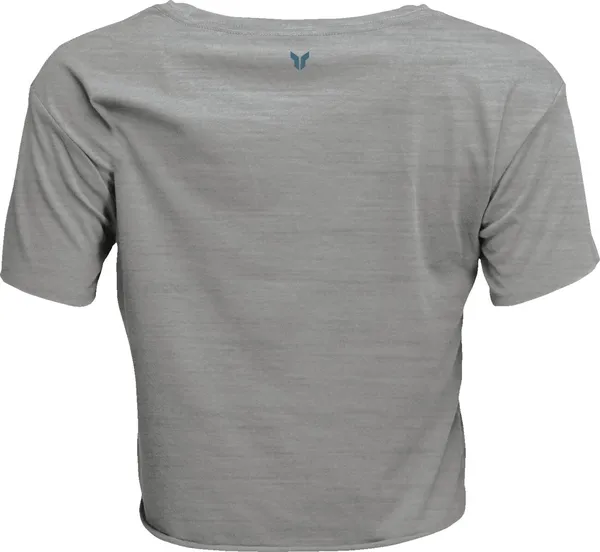 THOR Women's Corp Crop T-shirt Gray -2