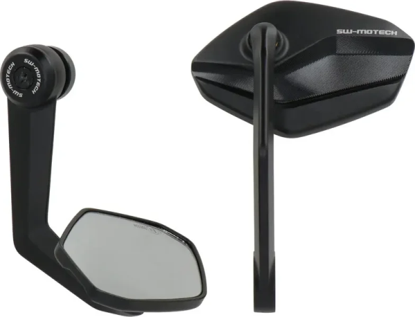 Bar End Mirrors Black -2