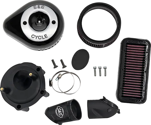 Stealth Air Cleaner Kit With Cover Black, 1, nordicamoto.ro