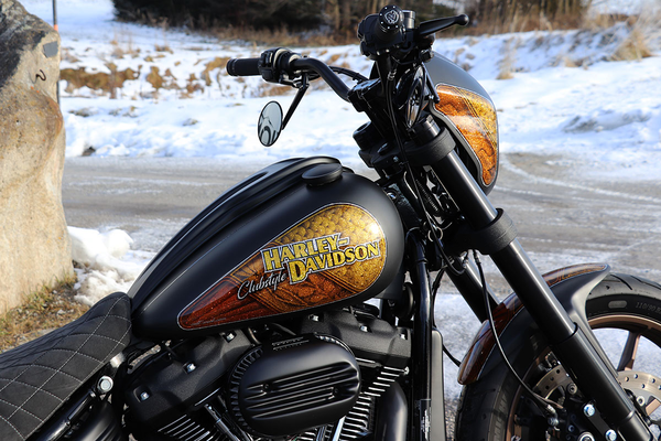 Dash Cover For Harley Black, Gloss, 1, nordicamoto.ro