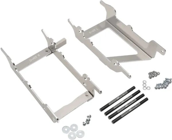 MOOSE RACING Radiator Braces Aluminum 