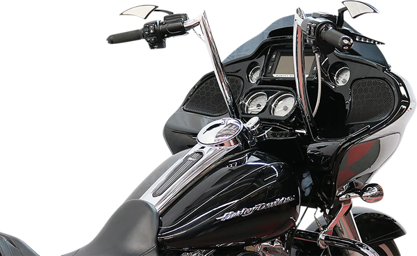 1-1/4(r) Bagger Monkey Bar Handlebar Silver, 2, nordicamoto.ro
