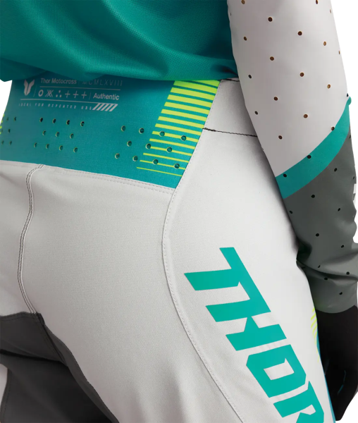 Womens Sportmode Velocity Pants White, Gray -5