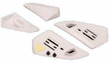 Accesoriu ventilație superioară cască SHOEI QWE/RJPL Negru-0