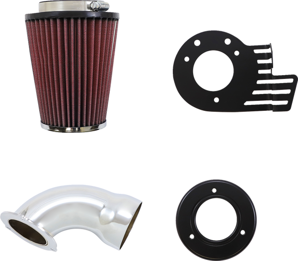 Cone Air Intake Black, 4, nordicamoto.ro