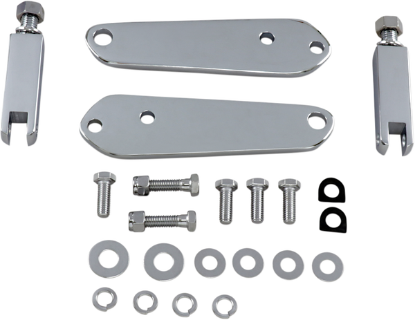 Front Mount Highway Bar Kit Silver, 1, nordicamoto.ro