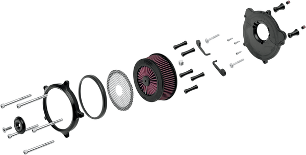 Super Gas Air Cleaner Black, 2, nordicamoto.ro
