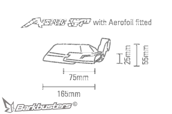Aero-gp Lever Protector Black, 3, nordicamoto.ro