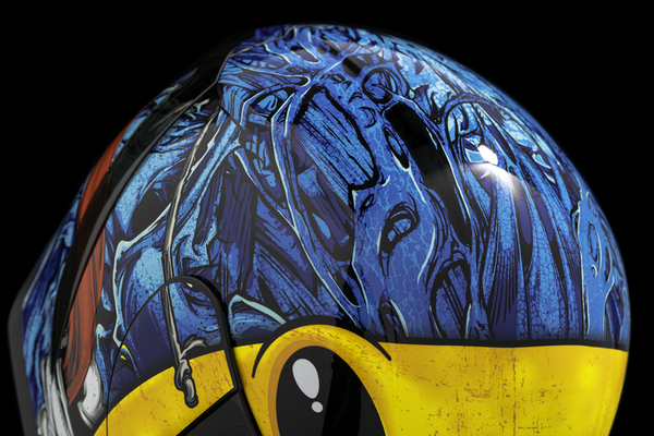 Airform Brozak Mips Helmet Yellow, Blue -6