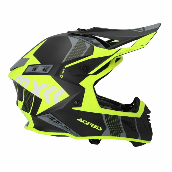 Casca Acerbis X-Track 22.06 Black Yellow Fluo-4