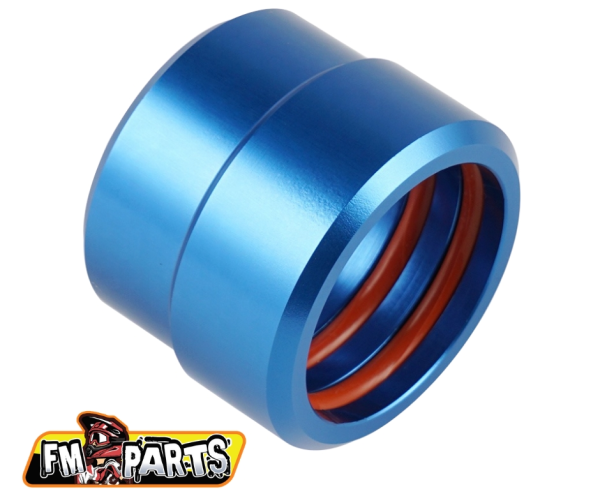 Imbinare Rezonator + Finala Aluminiu KTM/Husqvarna 2017-2021 Albastra  Fm-Parts-3