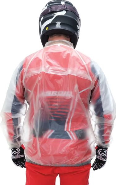 MOOSE RACING Clear Rain Jacket Clear -1