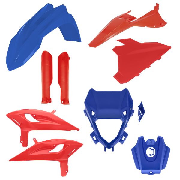 Kit Plastice Complet Acerbis Beta RR Race/RR X-Pro 125-480 25'-26' Standard, 2, nordicamoto.ro