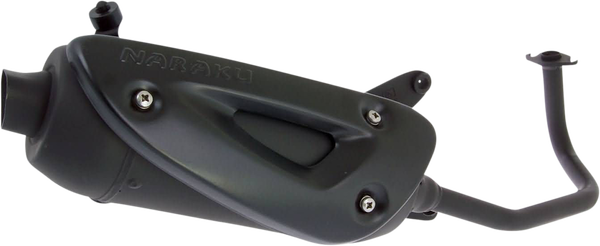 Naraku Traffic Full Exhaust System Black, 1, nordicamoto.ro