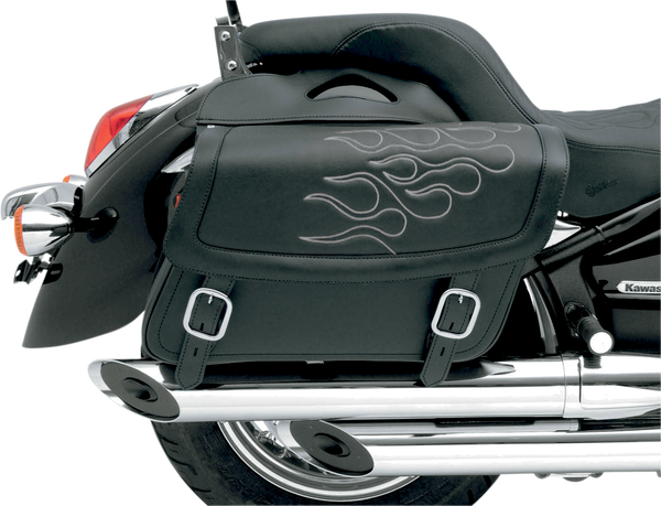 Highwayman Tattoo Saddlebags Silver, Black M, 1, nordicamoto.ro
