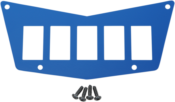 Center Dash Plate Blue, 1, nordicamoto.ro