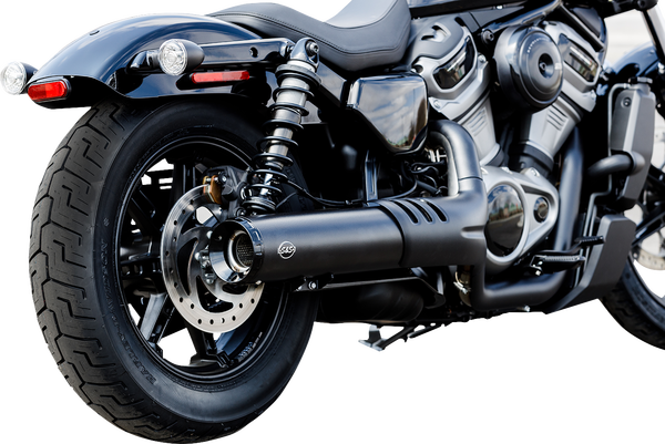 4-1/2(r) Grand National Slip-on Muffler Guardian Black, 1, nordicamoto.ro