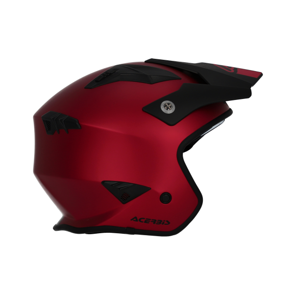 Casca Jet Acerbis Aria Metallic Rosu XXL-1