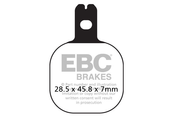 Fa Series Organic Brake Pads, 2, nordicamoto.ro