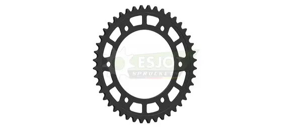 Pinion standard spate 525 negru, 1, nordicamoto.ro