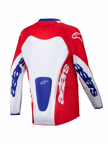 Tricou Copii Alpinestars Racer Veil Red/White-0