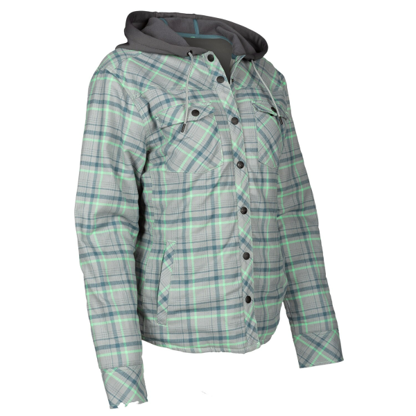 Camasa Dama Klim Upland Insulated Flannel Black - Asphalt, 7, nordicamoto.ro