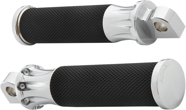 Fusion Male-mount Footpegs Silver, 1, nordicamoto.ro
