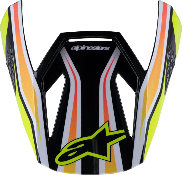 Viziera Casca Copii Alpinestars Sm3 Wurx Black/Blue/Yellow
