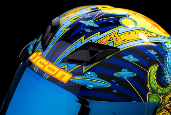 Casca Icon Airflite Bugoid Blitz Multicolor/Blue-15