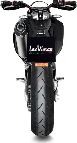 Lv One Evo Stainless Steel Full-system Exhaust Black, Matte, 6, nordicamoto.ro