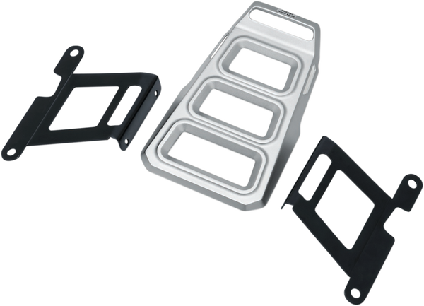 Dillinger Luggage Rack Silver, 1, nordicamoto.ro