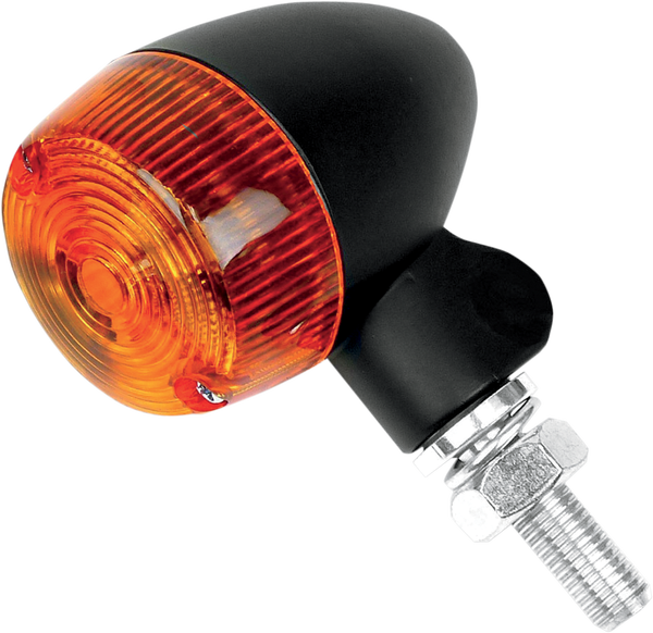 Aluminum Body Marker Lights Matte, Black
