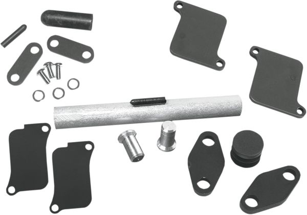 Air Injection System Removal Kit Black, 1, nordicamoto.ro