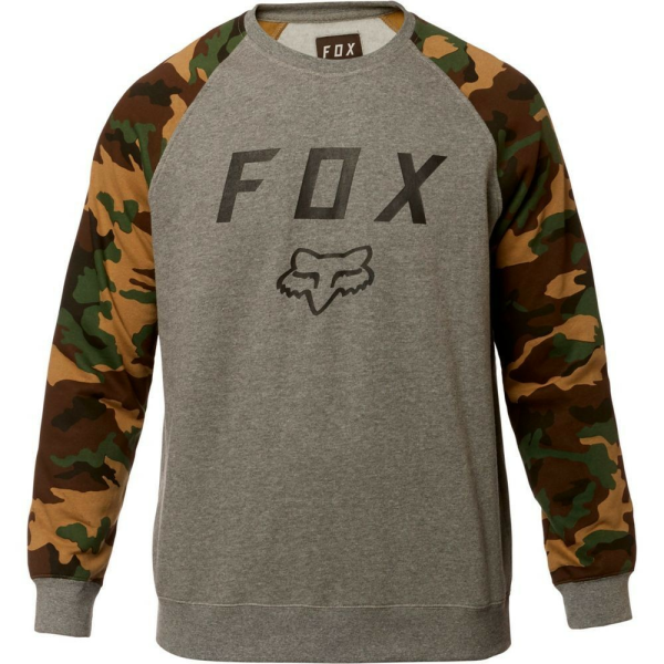 Bluza FOX LEGACY CREW Grey/Camo