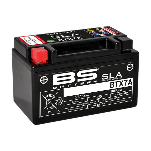 Sla Factory-activated Agm Maintenance-free Batteries Black -0