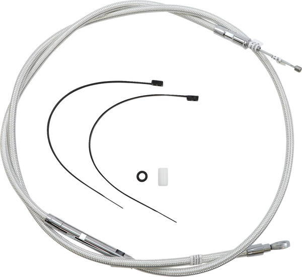 High-efficiency Braided Sterling Chromite Ii® Clutch Cable Silver, 2, nordicamoto.ro