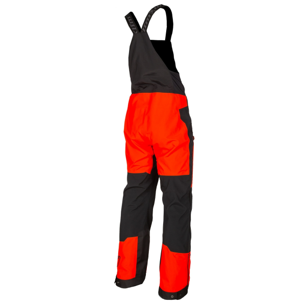 Pantaloni Snowmobil Klim Storm Bib Non-Insulated Electric Blue Lemonade - Black-8